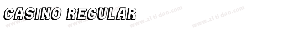 Casino Regular字体转换